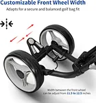 CaddyTek Explorer V8 - SuperLite 4 Wheel Golf Push Cart